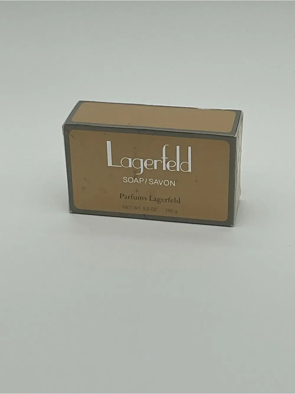 New Old Stock Lagerfeld Men's Soap Bar 5.3 oz.